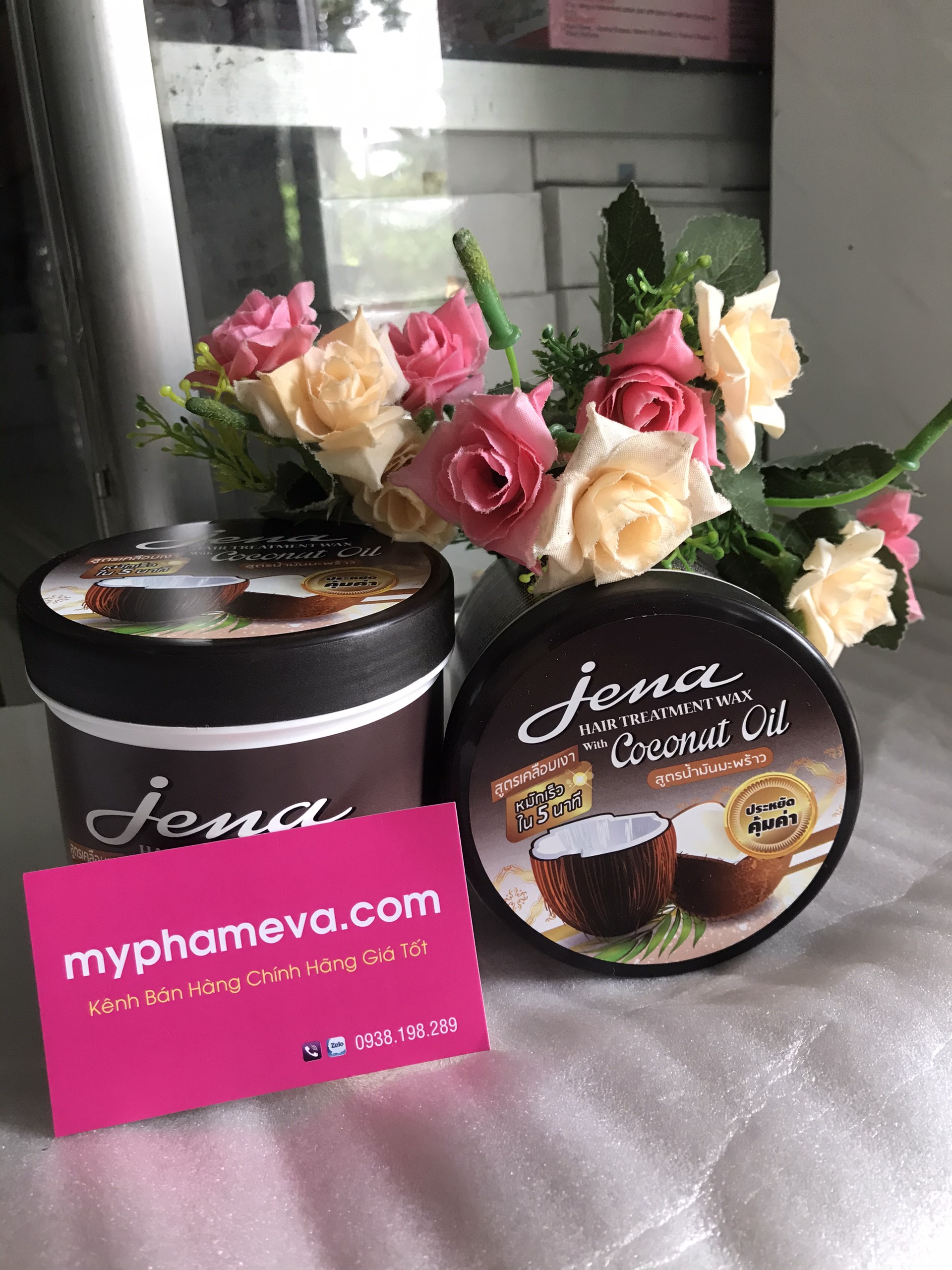  Kem Ủ MƯỚT Tóc Dừa JENA Thái Lan  Ủ Tóc Dưỡng Tóc-1